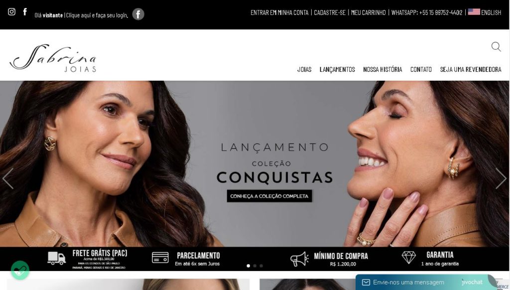 banner site lançamento